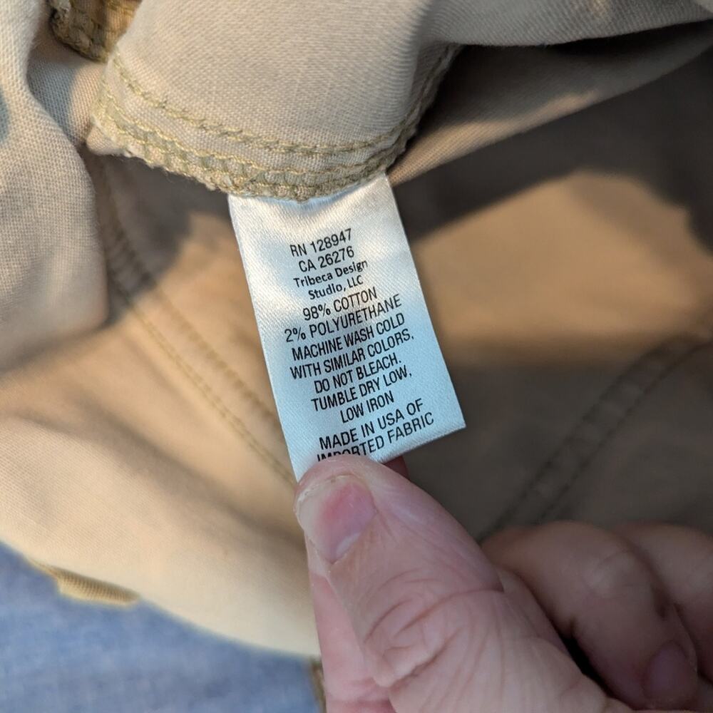 Nili Lotan Camo Cropped French Military Pants Size 4 - Picture 8 of 10